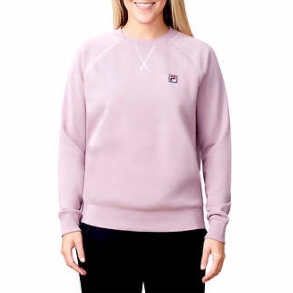 Fila Ladies French Terry Crew Neck& Joggers - Picture 6 of 6
